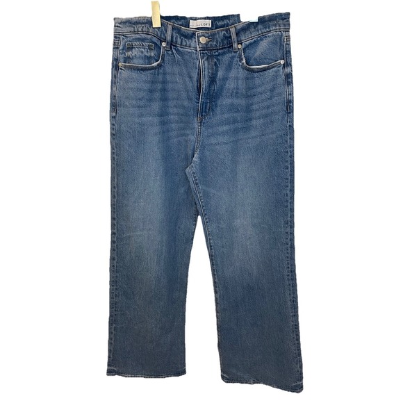 LOFT Denim - Ann Taylor Loft The Wide Leg Jean Womens Size 31 High Rise Wide Leg Denim NWT